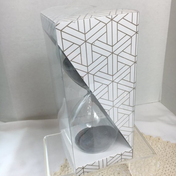 Hourglass Sand Timer W/ Smoke Sand NIB - Picture 8 of 11